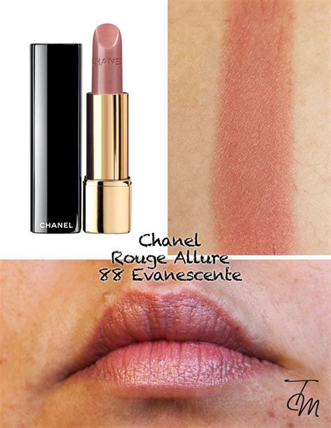 chanel rouge allure evanescente 88|chanel allure laque longwear.